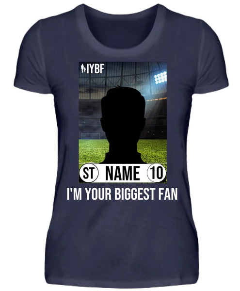 Fussballspieler Fan T-Shirt Frauen