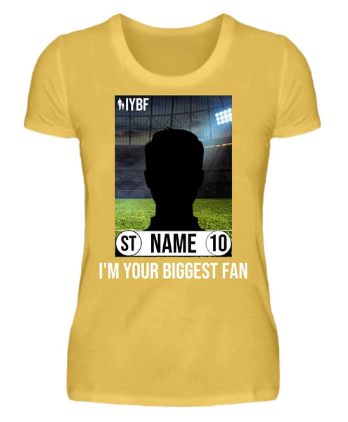 Fussballspieler Fan T-Shirt Frauen