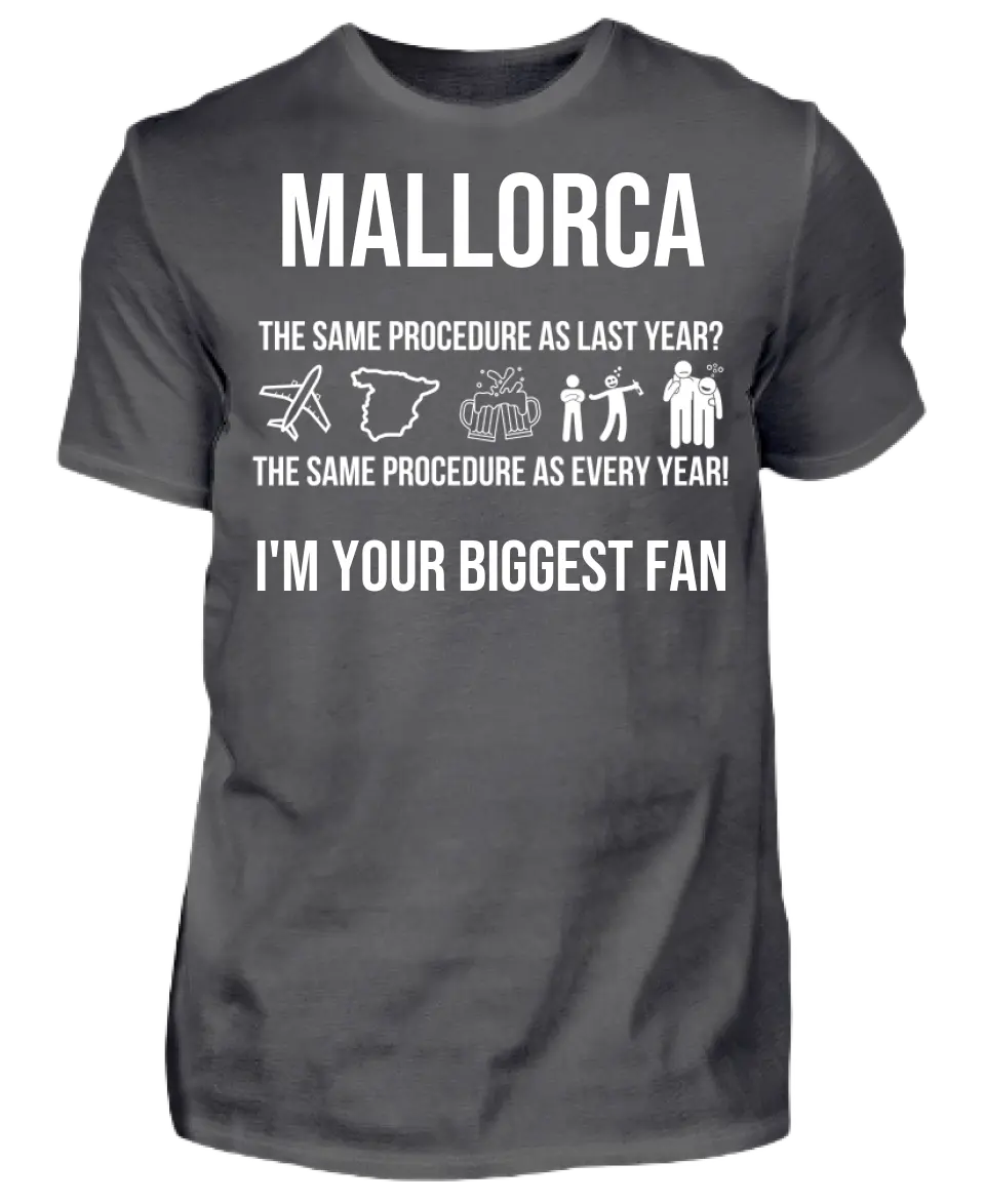 Mallorca T-Shirt zum Personalisieren