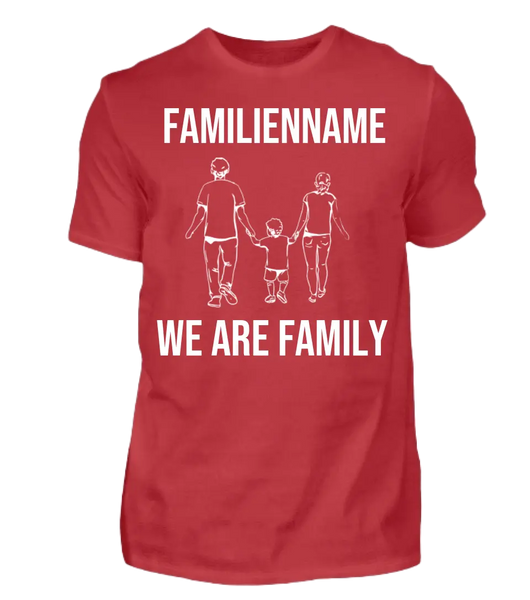 We are Family Männer T-Shirt