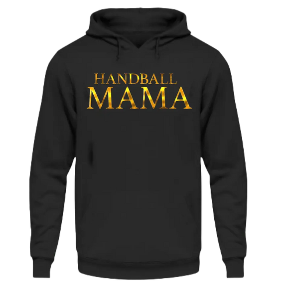 Handball Mama kleinere Schrift Rückseite