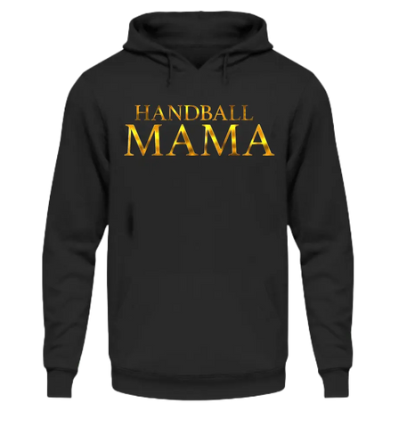 Handball Mama kleinere Schrift Rückseite