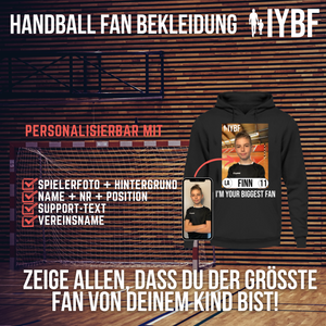 Handball Fan Bekleidung Wallpaper IYBF - I'm Your Biggest Fan