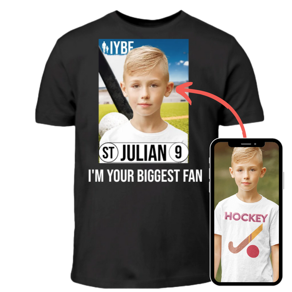 Hockeyspieler Kinder T-Shirt