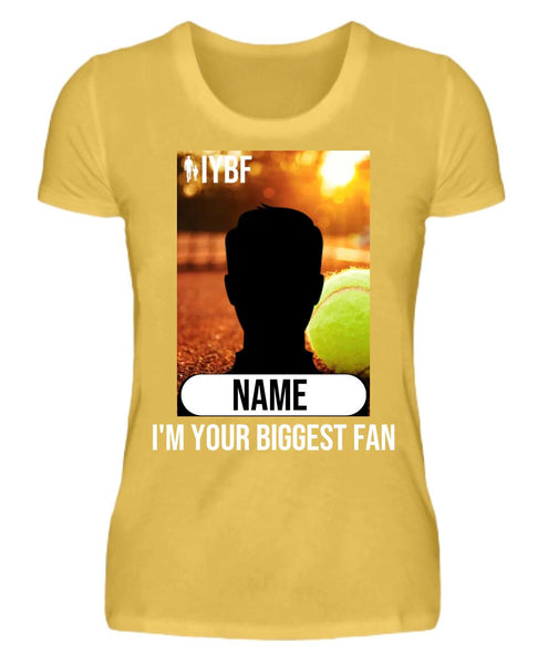 Tennisspieler Fan Frauen T-Shirt