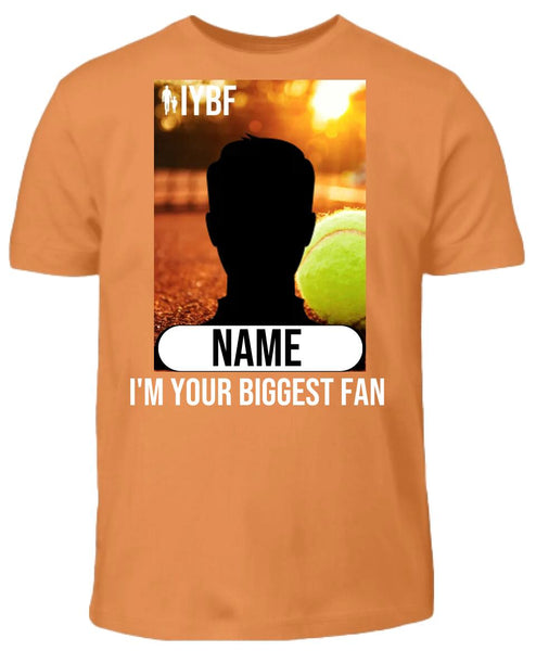 Tennisspieler Fan Kinder T-Shirt