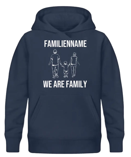 We are Family Kinder Hoodie Organic