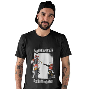 Father And Son Best Buddies Forever Herren T-Shirt - individuell gestaltbar