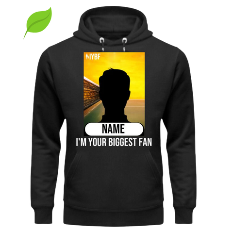Tischtennisspieler Fan Hoodie Organic bei IYBF - I'm Your Biggest Fan